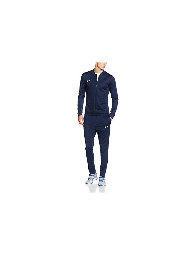 Fitness Nike Academy16 Knt Tracksuit 2, Chándal Para Hombre, Negro / Azul /