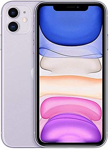 Social Apple iPhone 11 with 64GB Memory Cell Phone (Unlocked) Purple ...