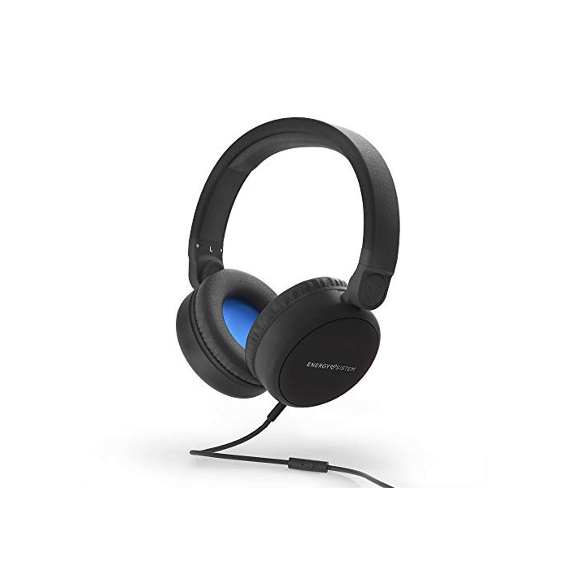 Social Energy Sistem Headphones Style 1 Talk Midnight Black