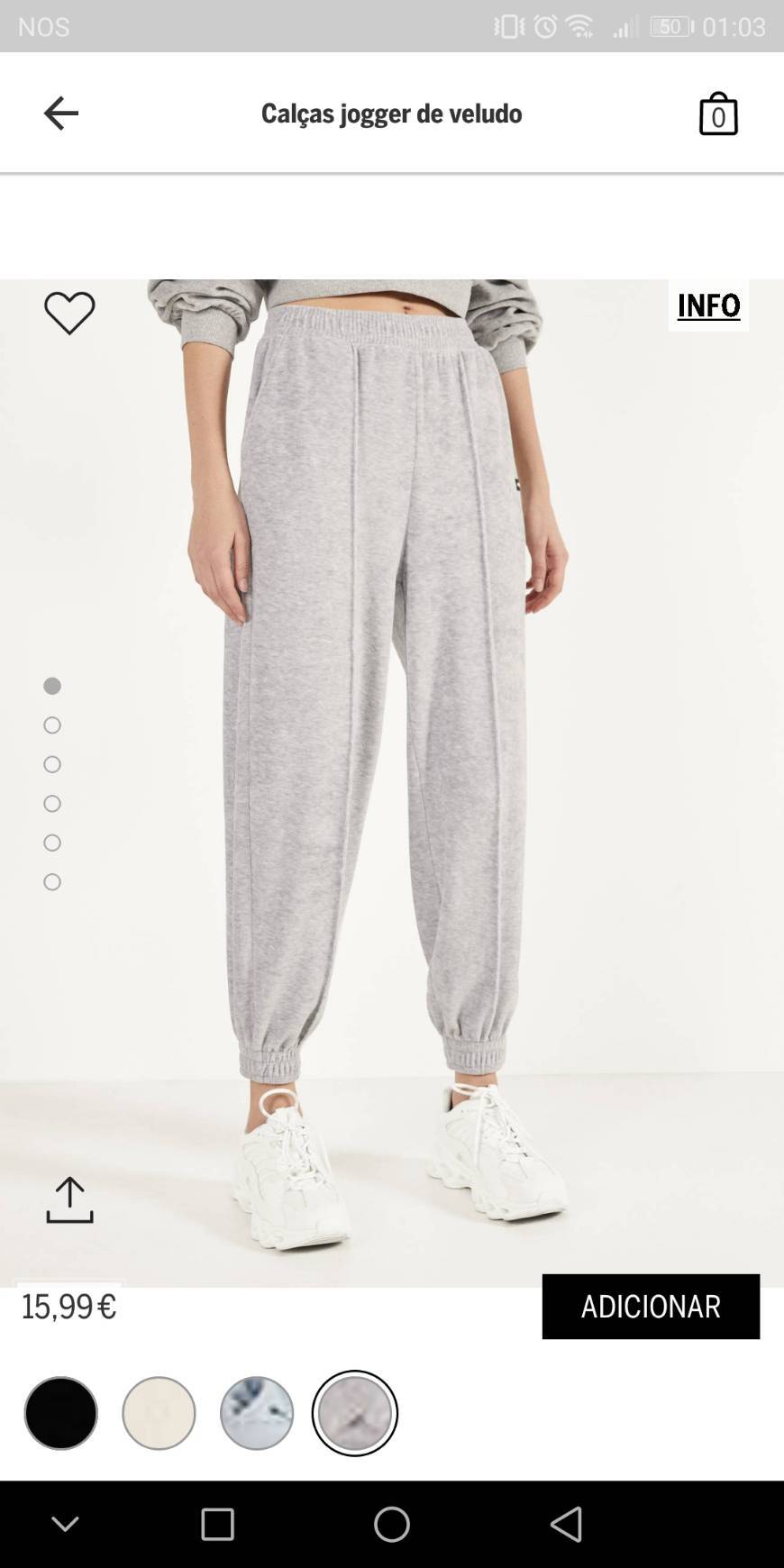 Moda Calças jogger