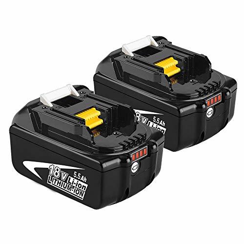 2X Reoben BL1860B 18V 5
