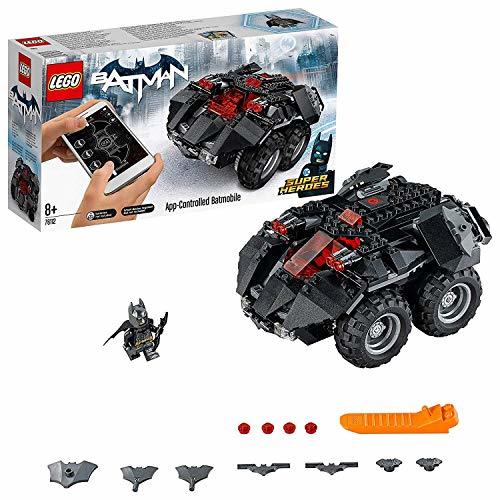 Product LEGO Super Heroes Batmóvil Controlado por app, Coche Teledirigido de Juguete, Set