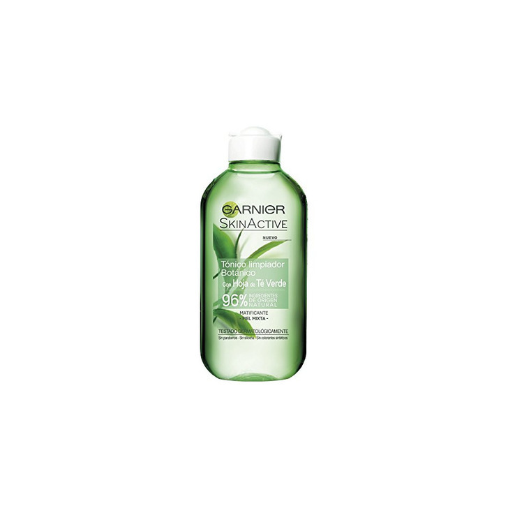 Beauty Garnier SkinActive Tónico Limpiador FL200 con Hoja de Té Verde