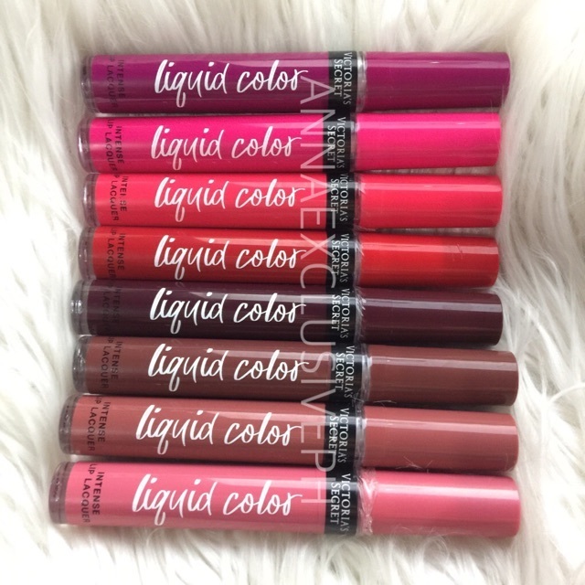 Social Victoria 's Secret Liquid Color Intense Lip Lacquer Bombshell