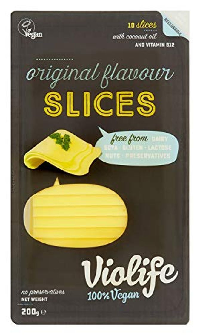 Social Violife Lonchas Veganas Sabor Queso Original