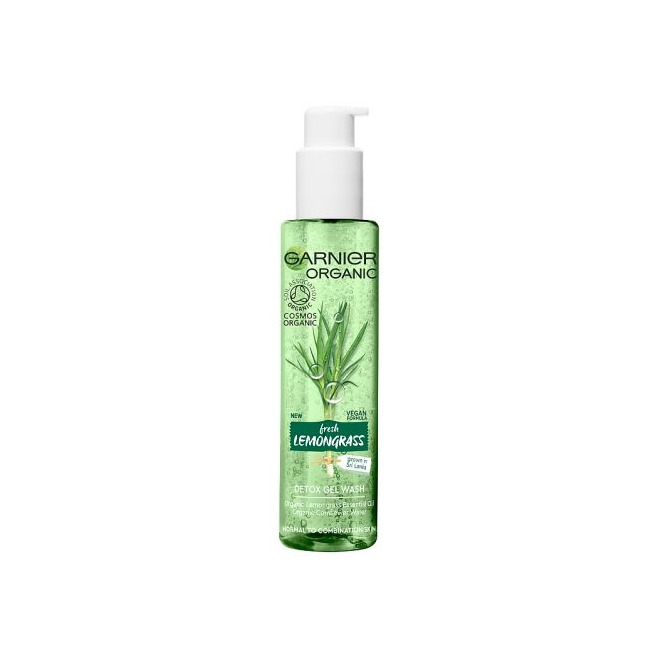 Producto Garnier Organic- Lemongrass Gel Wash 