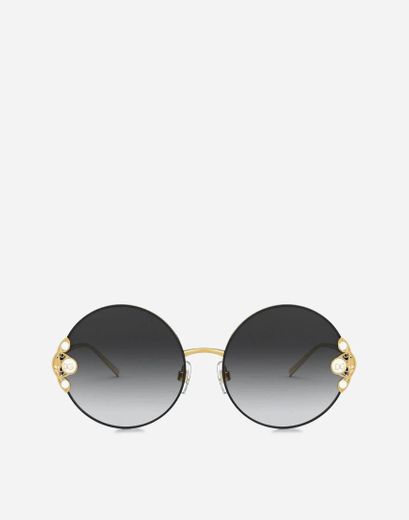 Dolce and Gabbana Filigree & Pearls Sunglasses
