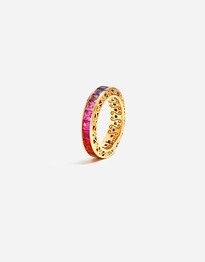 Dolce and Gabbana MultiColor Sapphire Ring
