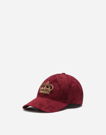Dolce and Gabbana Jacquard Baseball Cap 