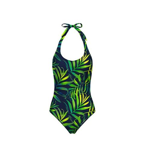 Tropical Swimsuit OpenBack