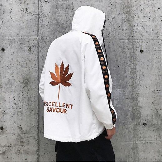 Maple Leaf Windbreaker Jacket

