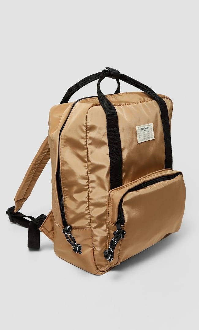 Social Mochila pequena de nylon