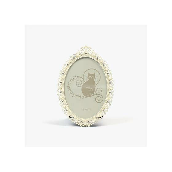 Product Moldura Oval Creme 10x15 cm

