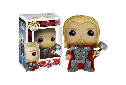 Funko Vengadores Bobble: Marvel: Avengers AOU: Thor