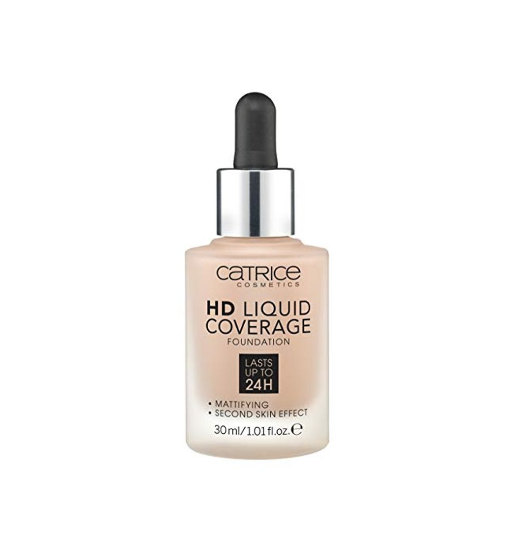 Beauty Catrice - base de maquillaje HD Liquid Coverage Warm Beige 40, paquete de