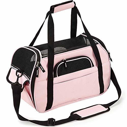 Social Petcomer Transportín para Perros Y Gatos Portador del Mascota Bolsa de Malla
