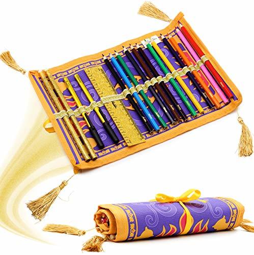 Producto Disney Estuche Enrollable de la Alfombra de Aladdin Diseño con 17 lapices