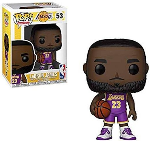 Lebron James Purple Lakers Uniforme


