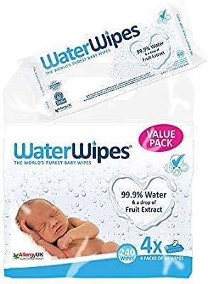 Moda Toalhitas waterWipes 