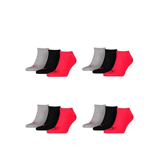 12 pair Puma Sneaker Invisible Socks Unisex Mens & Ladies, Socken &