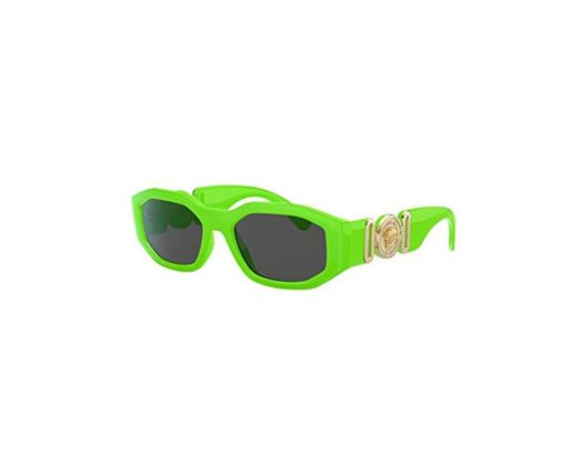 Versace Biggie Ve4361, Gafas De Sol Unisex, Green Fluo