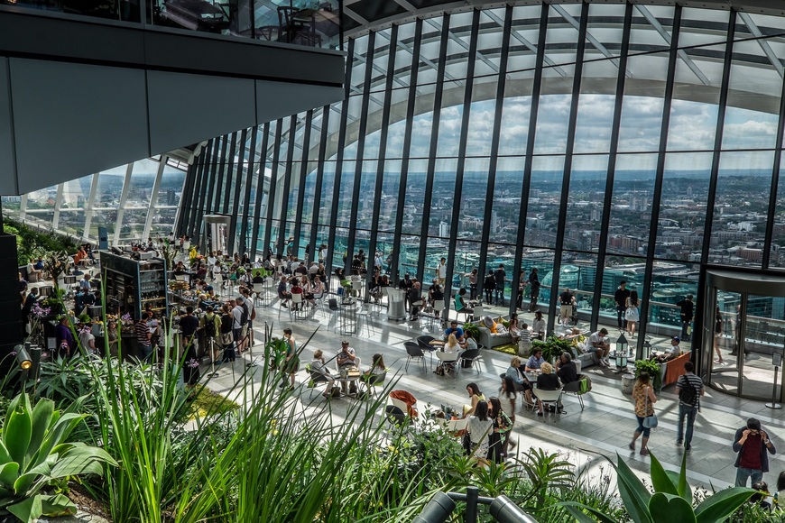 Lugar Sky Garden