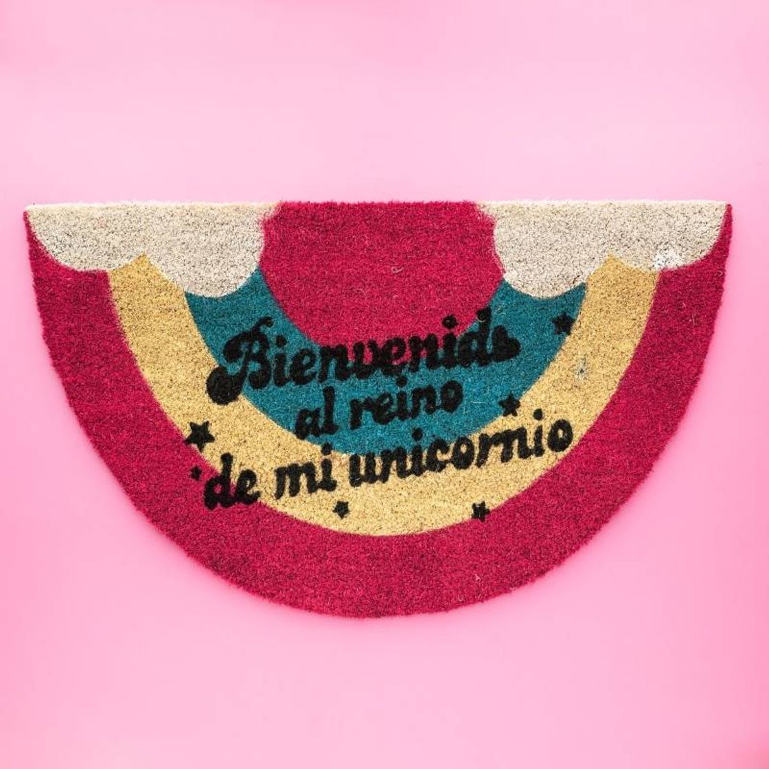 Moda Felpudo "Bienvenido al reino de mi unicornio" de La Vecina Rubia ...