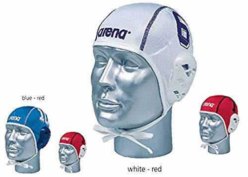 Fitness arena 0000095179-030 Gorro de Waterpolo, Unisex Adulto, Blanco