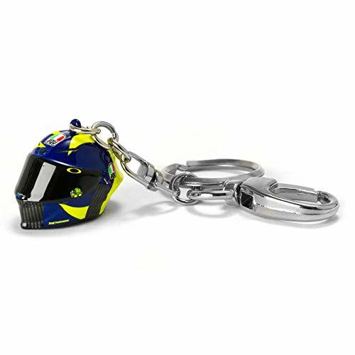 Valentino Rossi VR46 AGV Llavero de Casco 3D #46 Producto Oficial