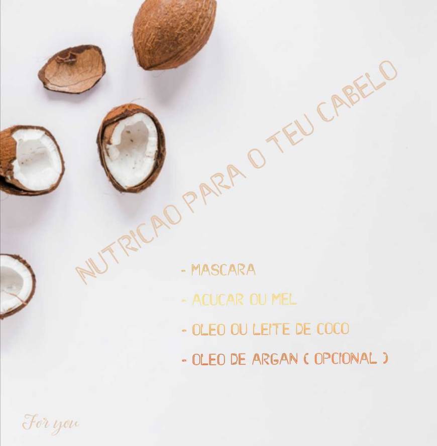 Moda Nutrição para o teu cabelo 