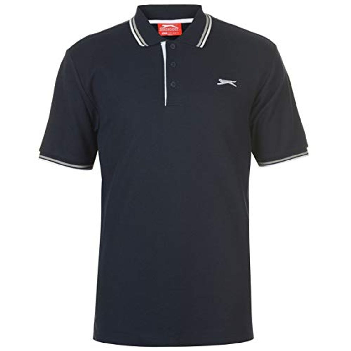 Social Slazenger Men's Striped Short Sleeve Polo Shirt