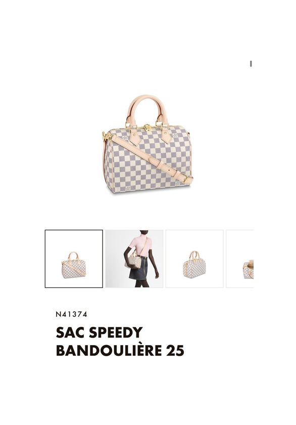 Product SAC SPEEDY BANDOULIÈRE 25