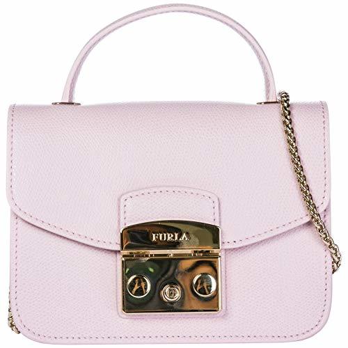 Fashion Furla bolso de mano con bandolera mujer nuevo Metropolis rosa