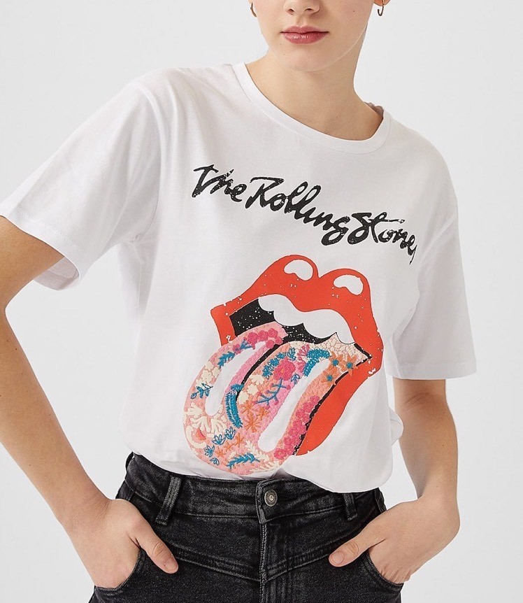 Moda Tshirt Rolling Stones