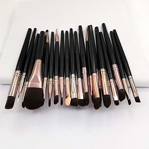 Social SJIUH Pincel de maquillaje 20 PCS Pinceles de maquillaje Sombra de ojos