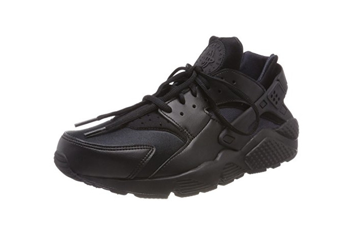 Fashion Nike Air Huarache Run, Zapatillas para Mujer, Negro