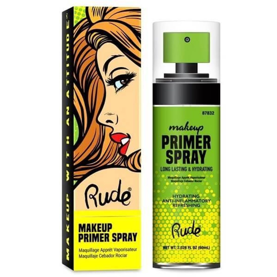 Product Makeup Primer Spray Rude