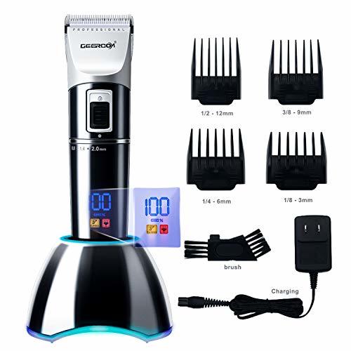 Social DEERCON Cortapelos Cortapelo Máquina Cortar Pelo Profesional para Hombres Recortador de barba