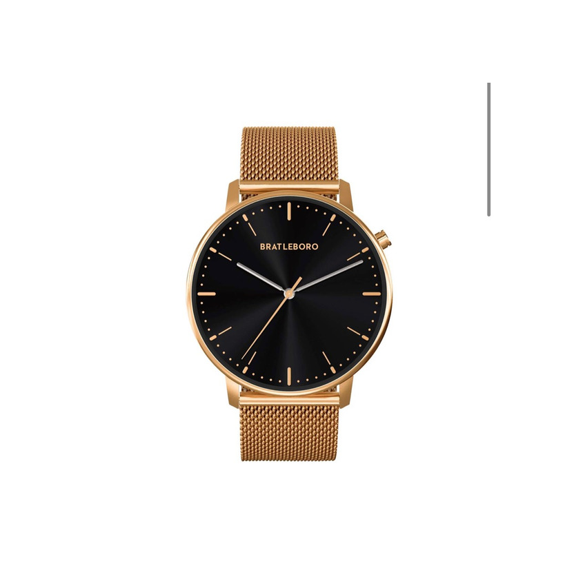 Products Reloj Hombre Bratleboro Canaima METAL GOLD BLACK negro y ...