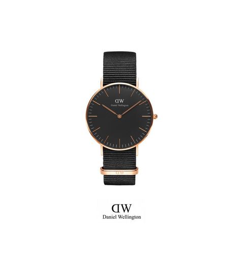 RELÓGIO DANIEL WELLINGTON CLASSIC BLACK CORNWALL