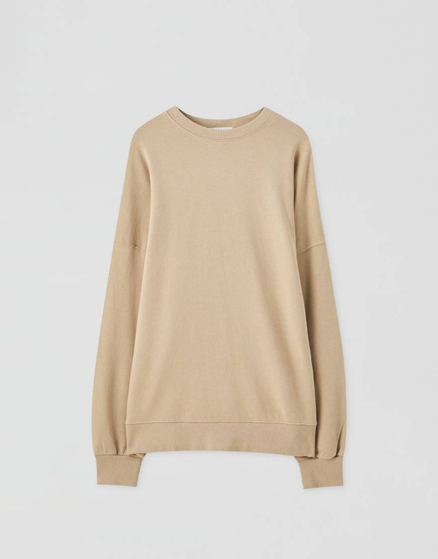 Pull and Bear Sweatshirt Básica