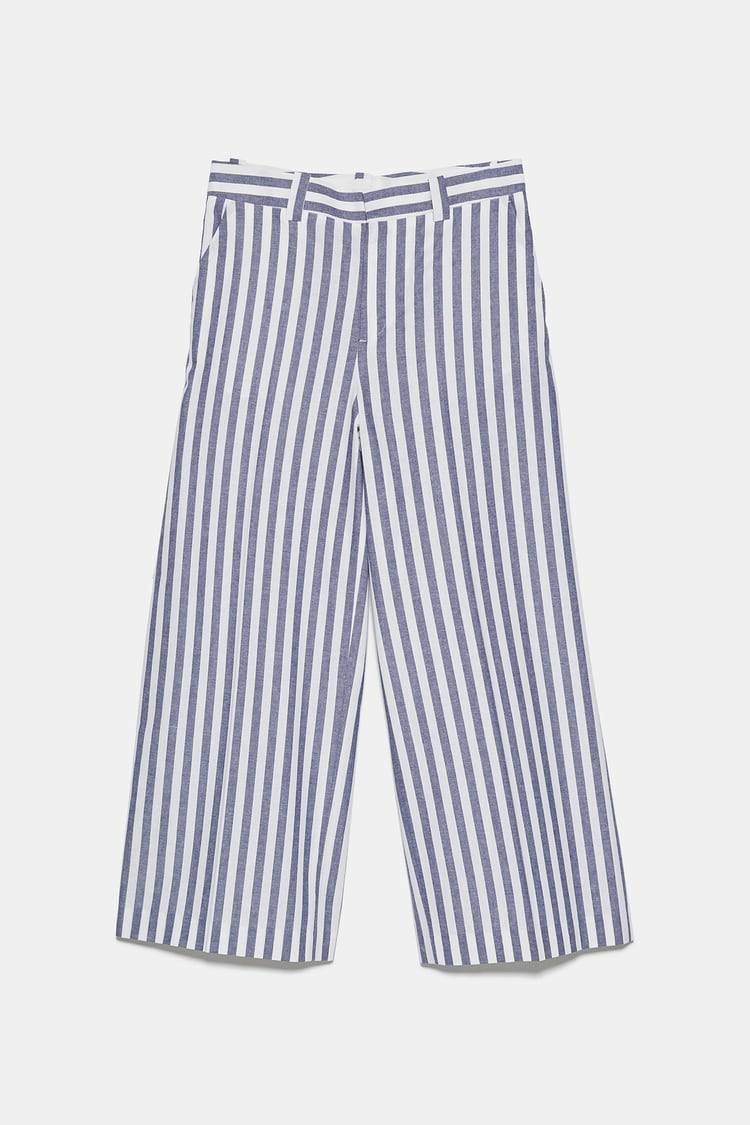 Calças às Riscas da ZARA
