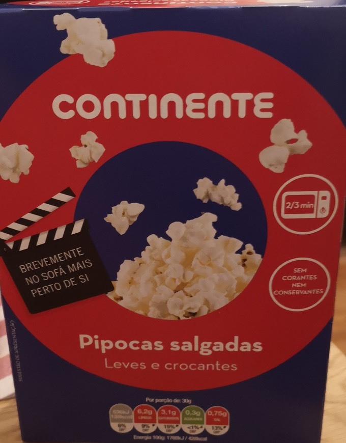 Product Pipocas salgadas 🍿