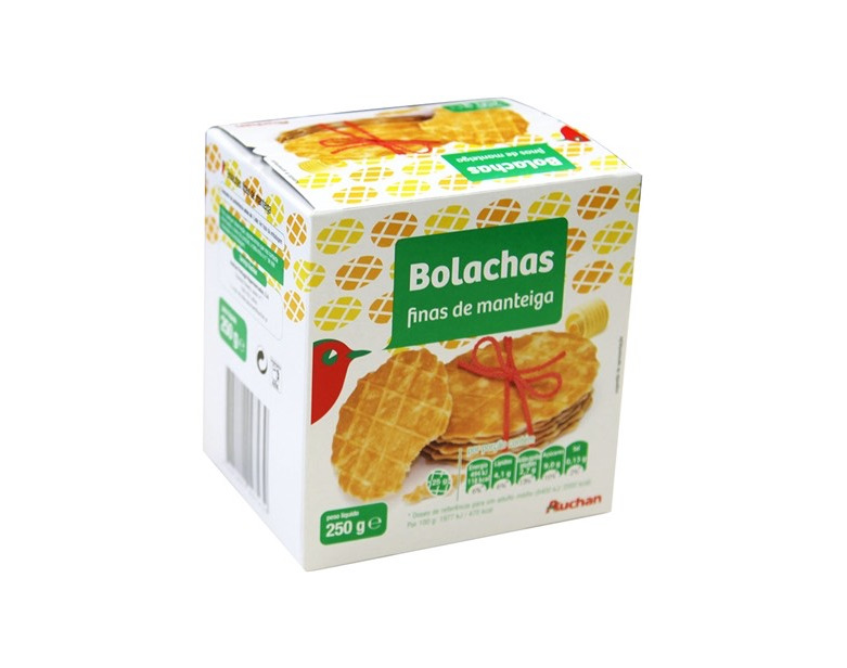 Product Bolacha De Manteiga Auchan Belgas 250G