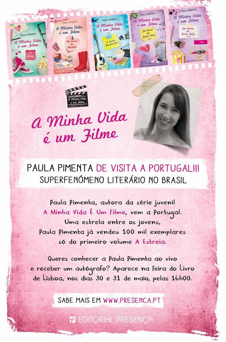 Social Paula Pimenta- livros /coleção 