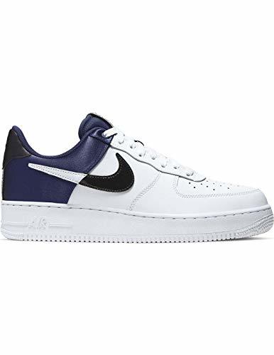 Social Zapatillas Nike Air Force 1 '07 LV8 Blanco/Azul Hombre 43 Blanco