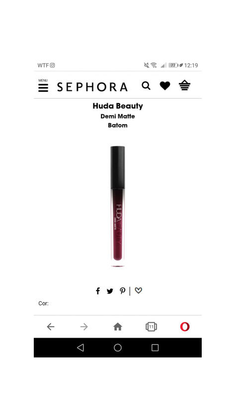 Producto Sephora 