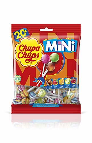Social Mini Chupa Chups Caramelo con Palo de Sabores Variados