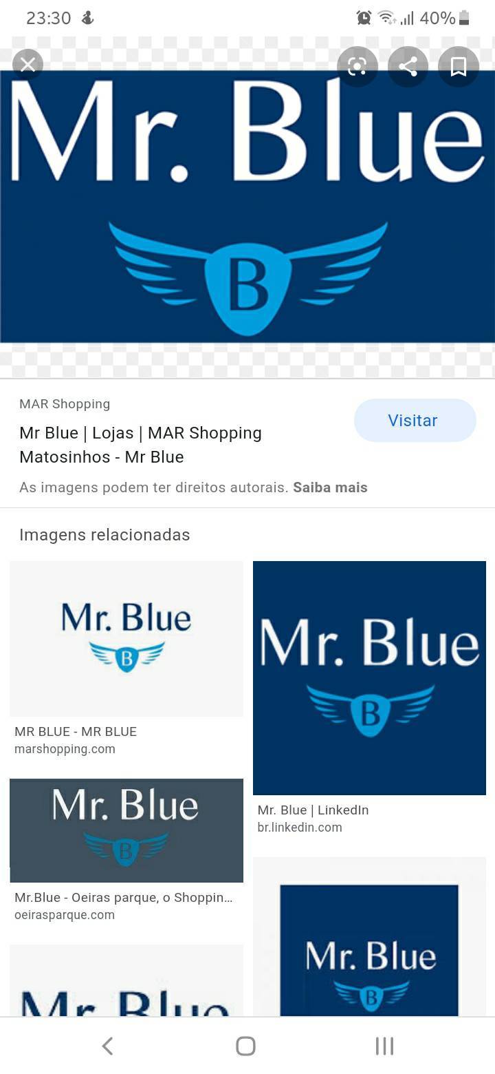 Fashion Mr. Blue