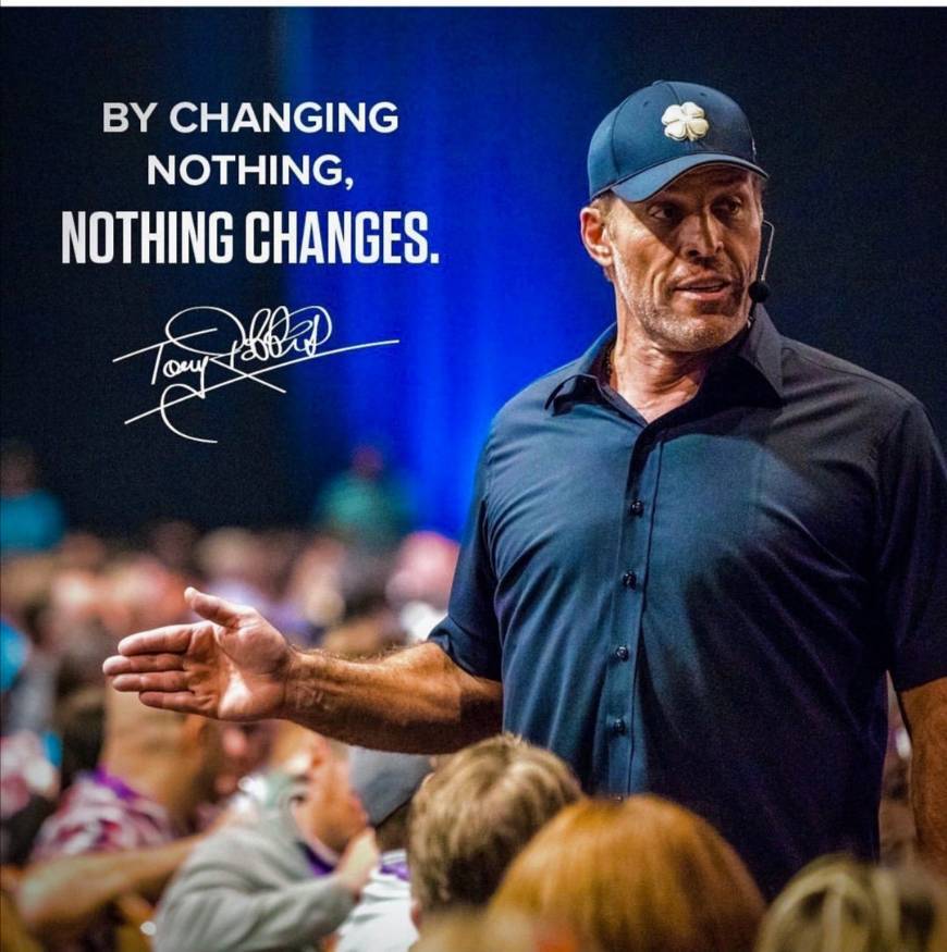 Moda Tony Robbins 